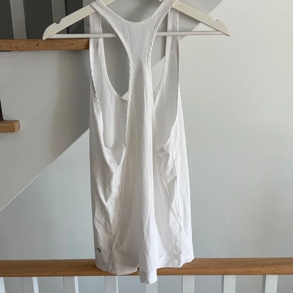 GAP White Racerback Tank - Picture 3 of 3